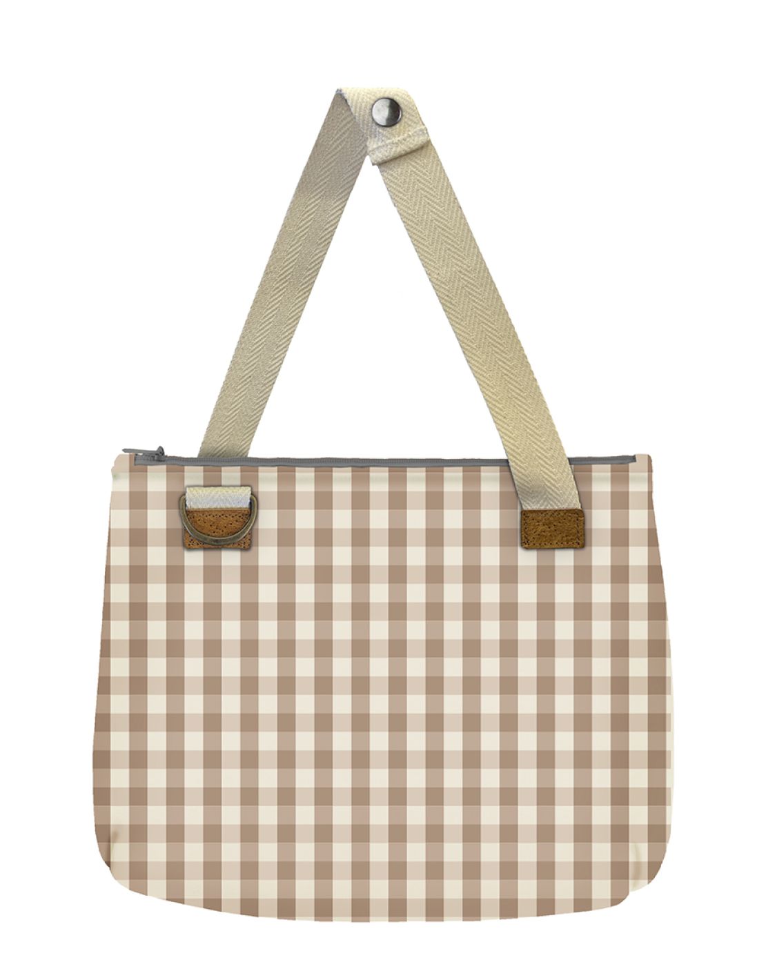 Bolsos Wander - VICHY CINNAMON