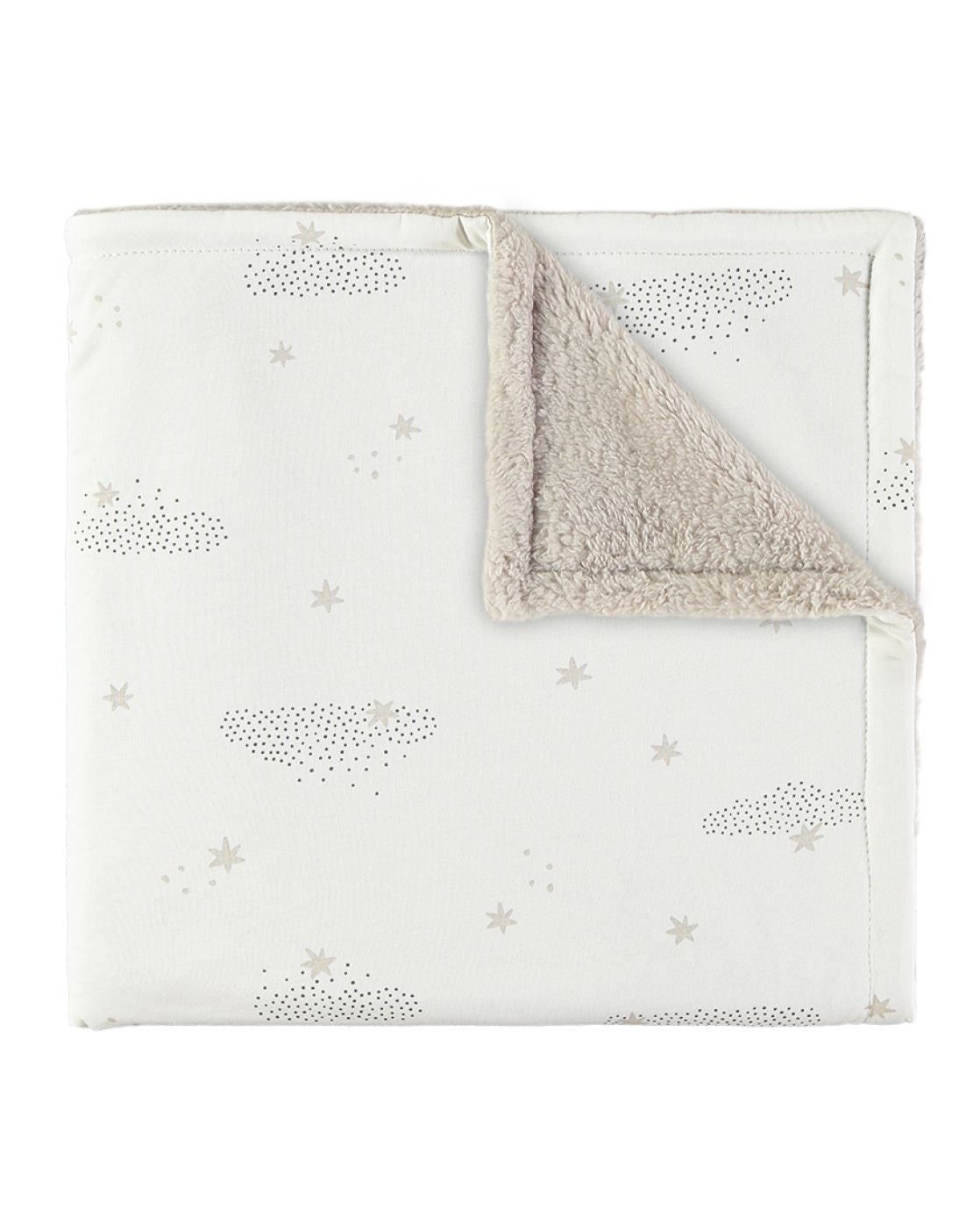 Manta pelo - STARRY NIGHT BLANCO