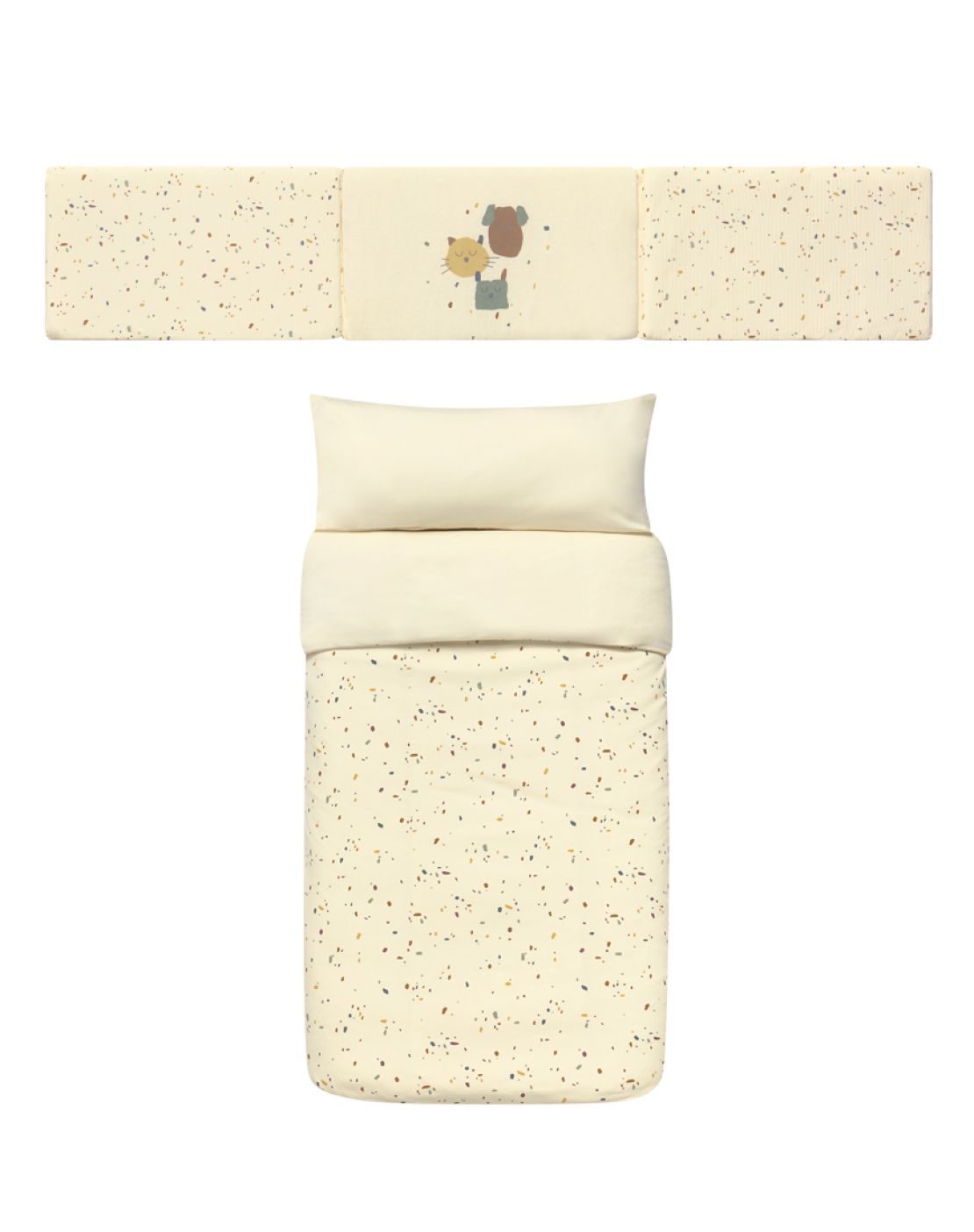 Pack nórdica + protector - CONFETTI IVORY