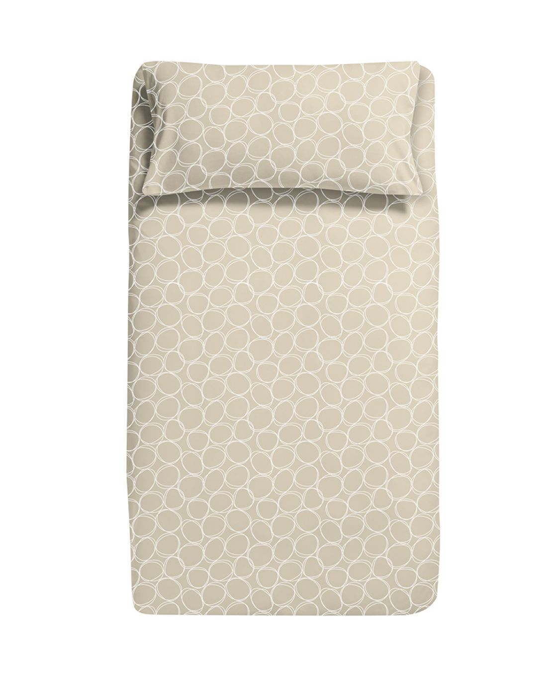 Funda nórdica cuna - BUBBLE BEIGE