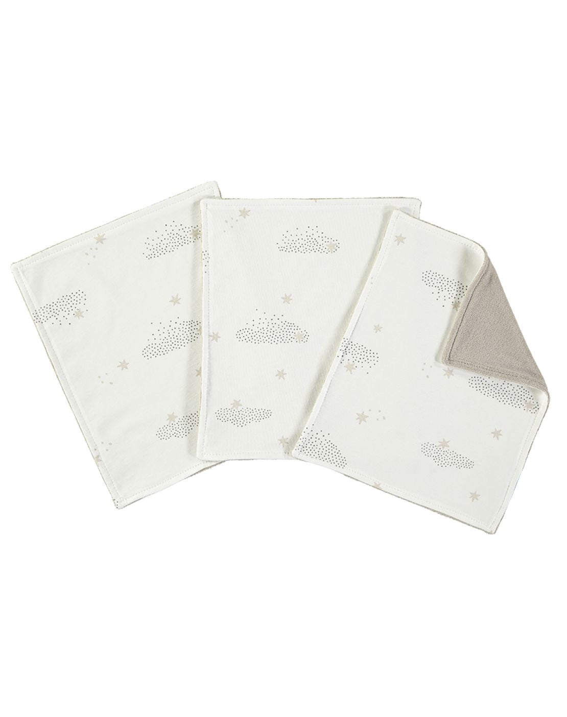 Toallitas Pack de 3 unidades - STARRY NIGHT BLANC