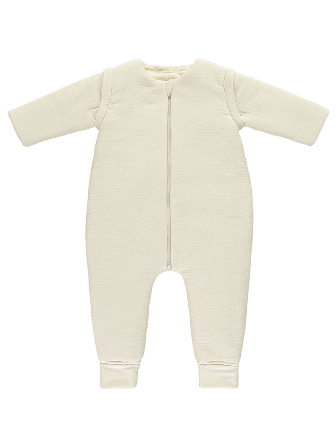 Saco para dormir con pies - PLAIN ECRU