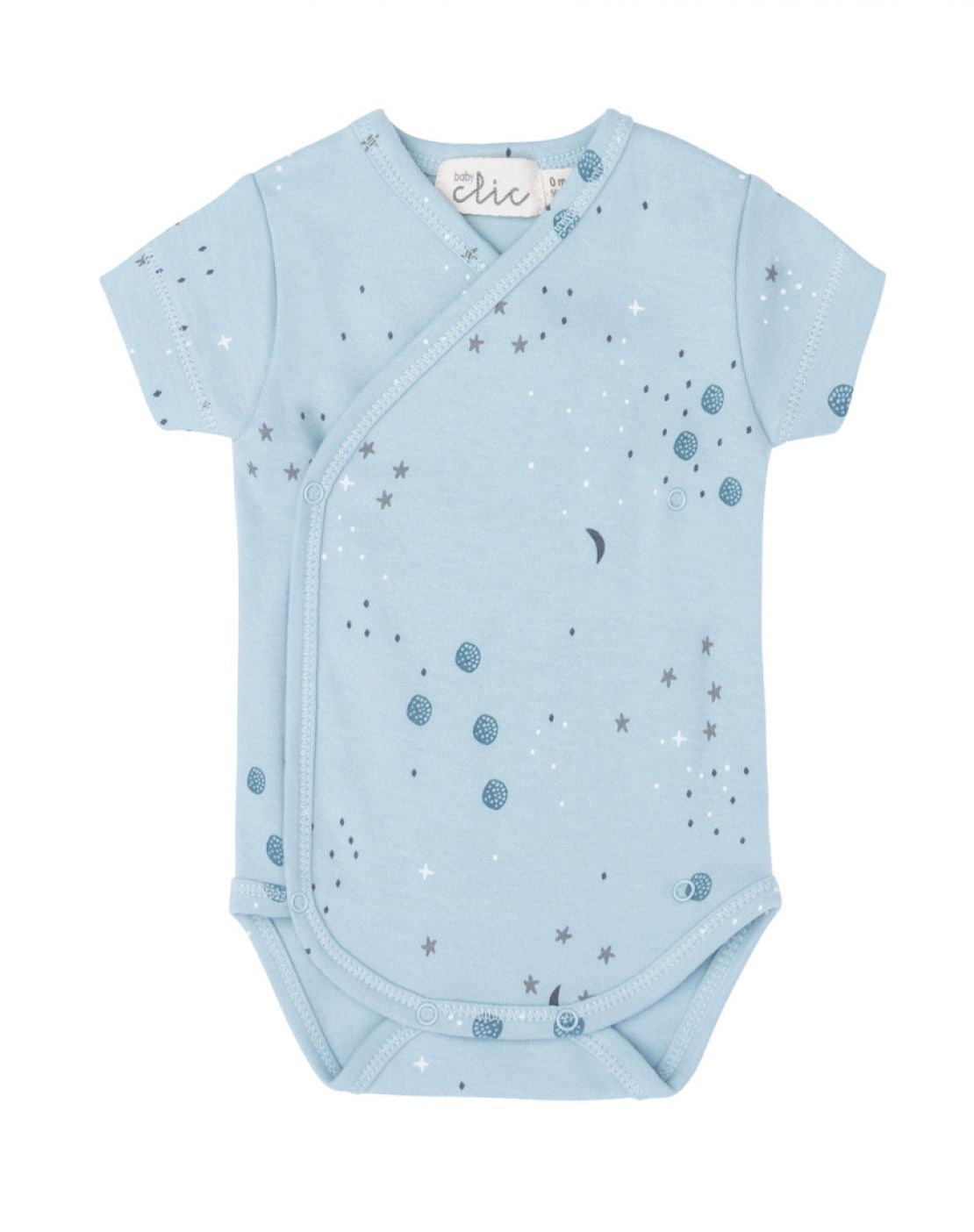 Body cruzado manga corta - COSMOS MINT