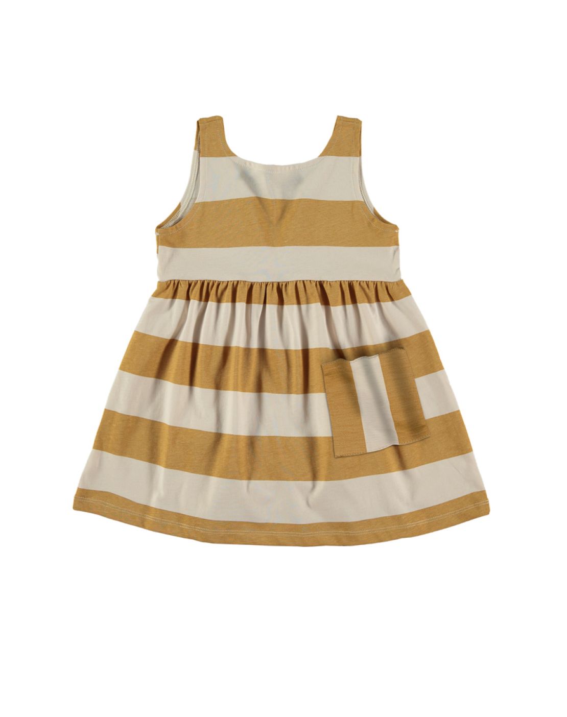 Vestido - STRIPES MUSTARD YELLOW