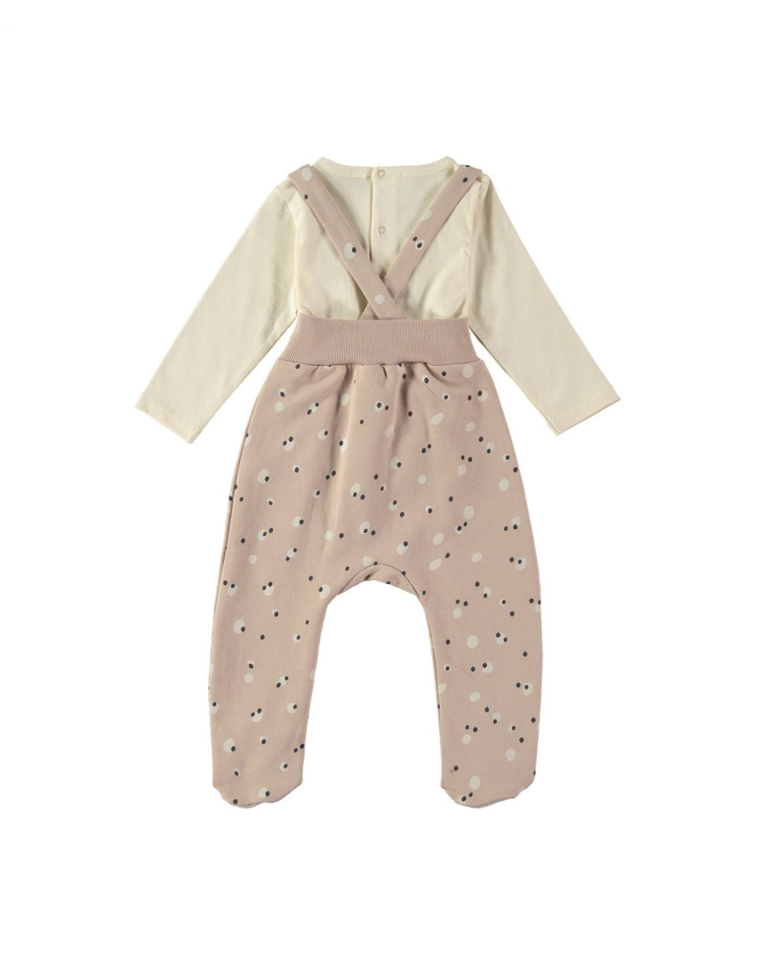 Peto + camiseta - SPOTS ROSA