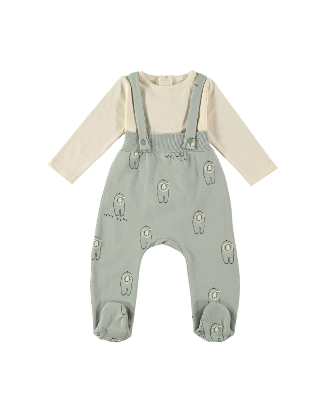 Peto + camiseta - ARCTIC VERDE