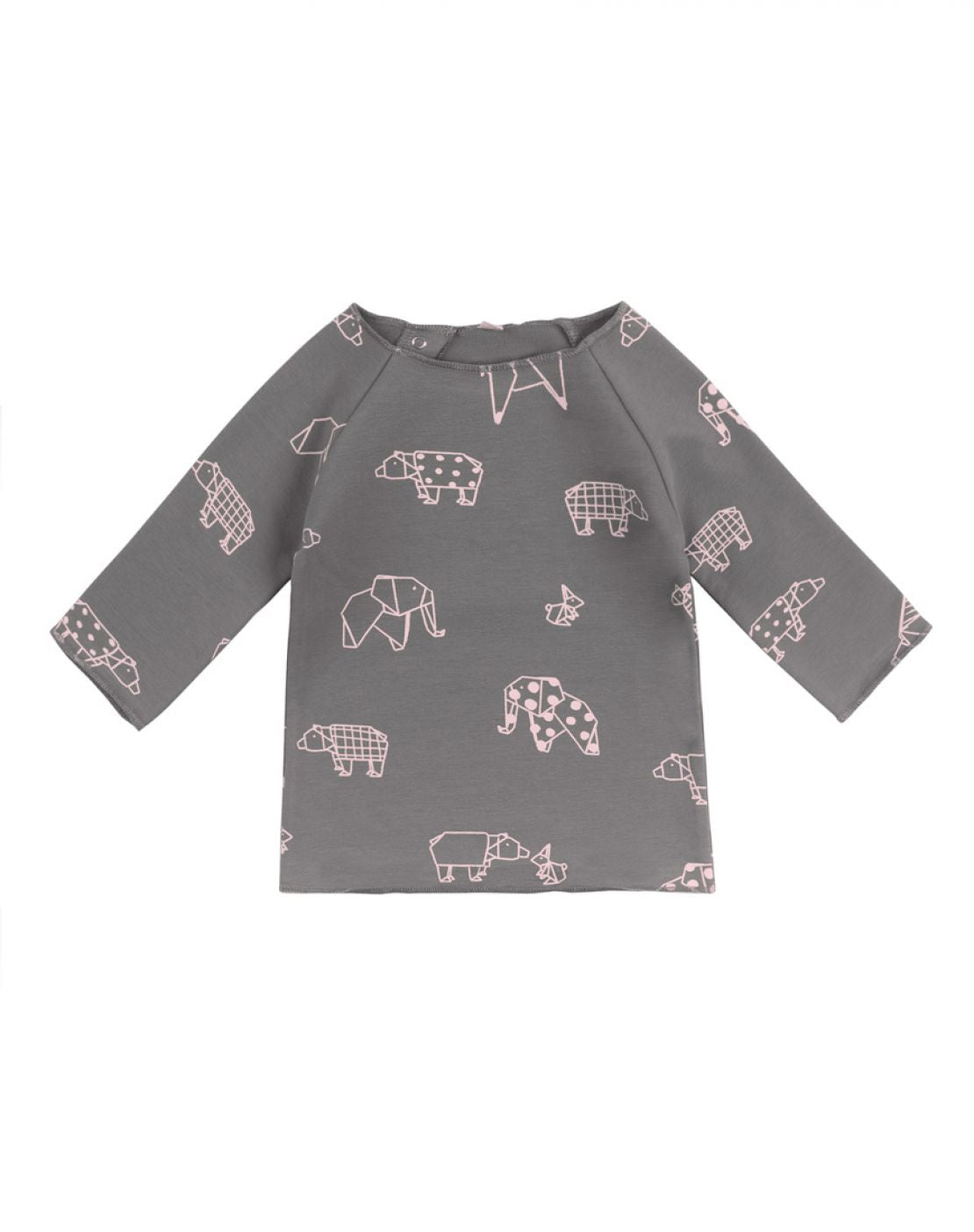 Sudadera ORIGAMI ROSA