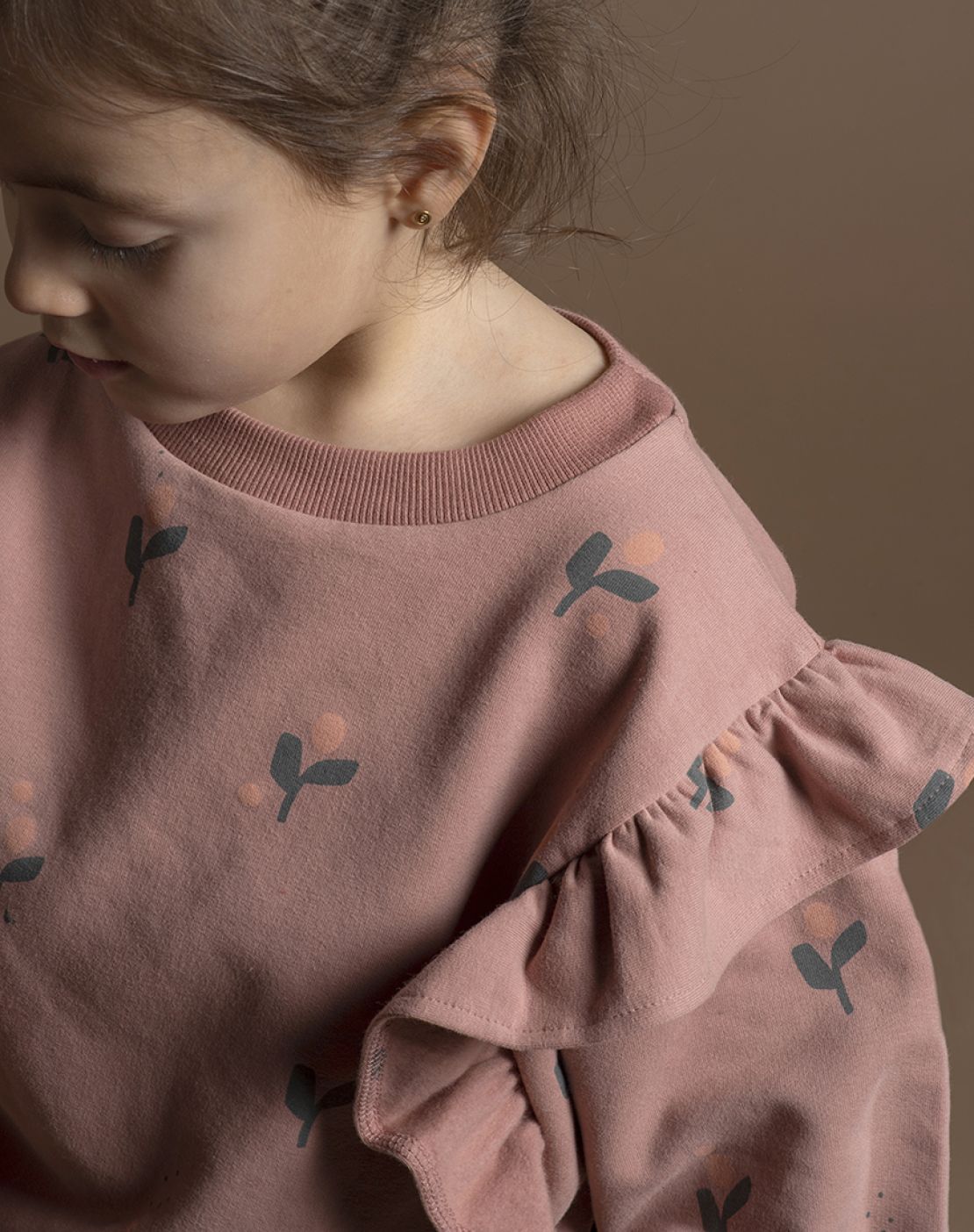 Sudadera - FLOR VINTAGE PINK