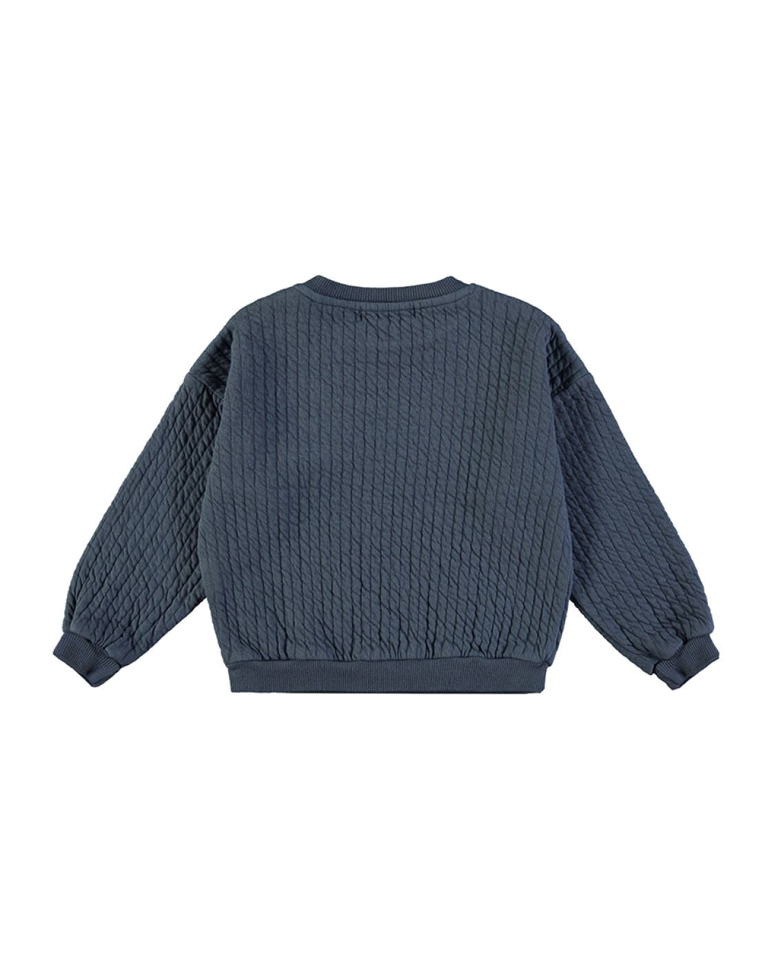 Sudadera - QUILTED NIGHT BLUE