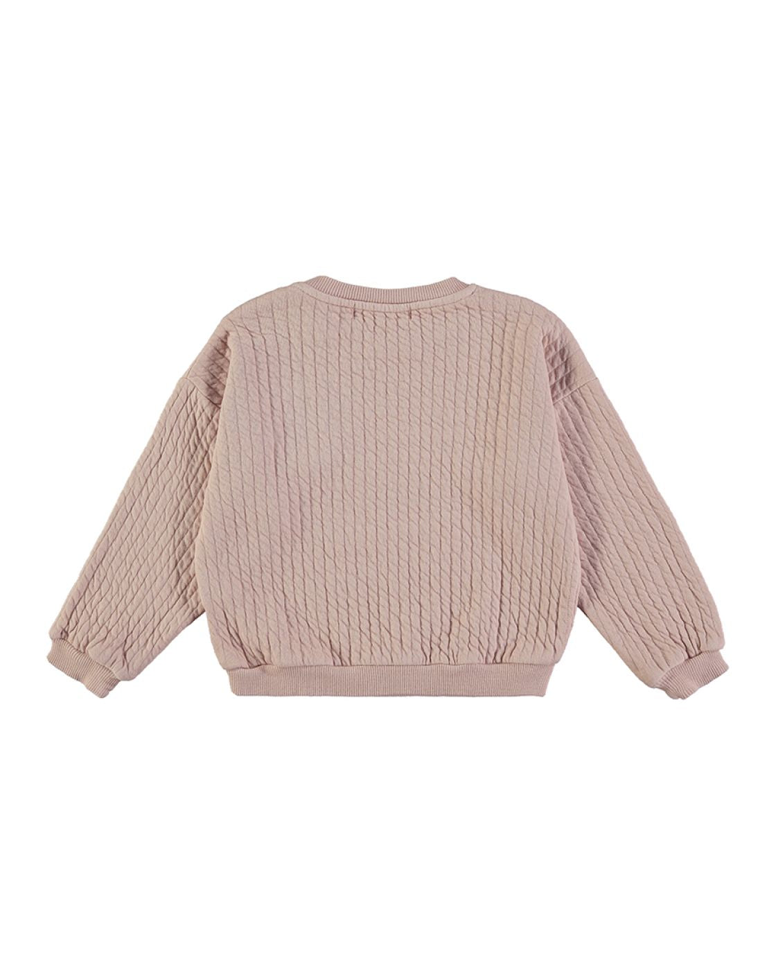 Sudadera - QUILTED NUDE