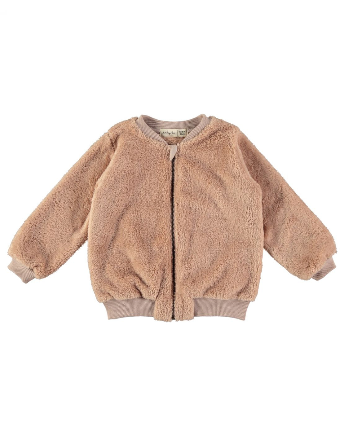 Bomber jacket - TEDDY PEACH