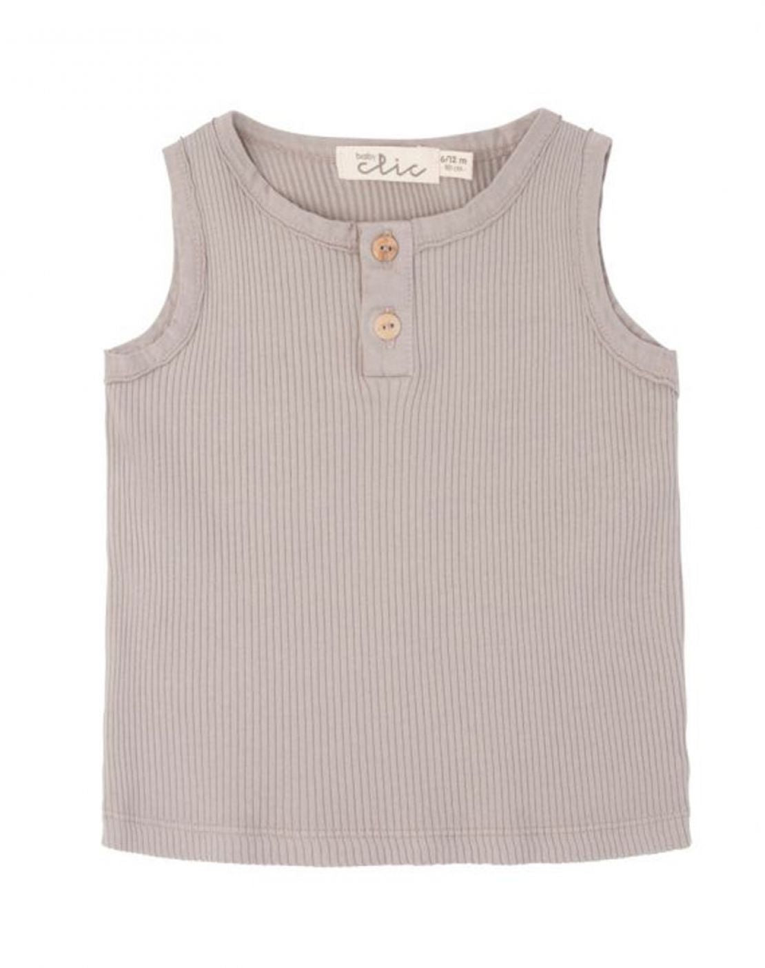 Camiseta tiras - GRIS