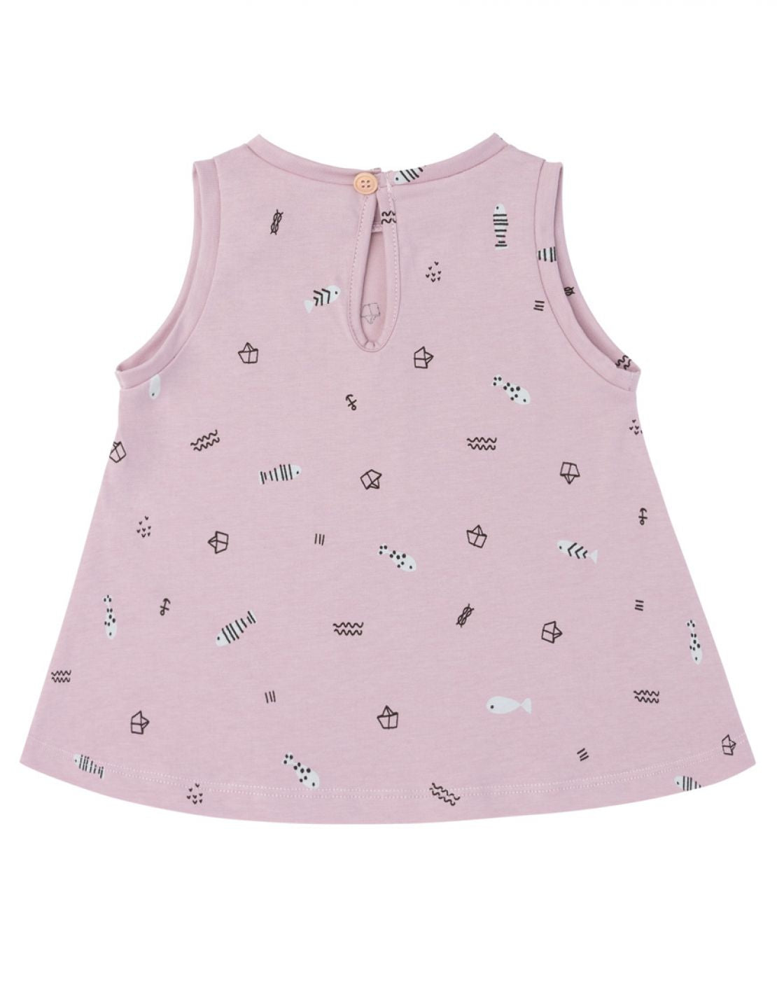 Camiseta tiras - BOATS ROSA