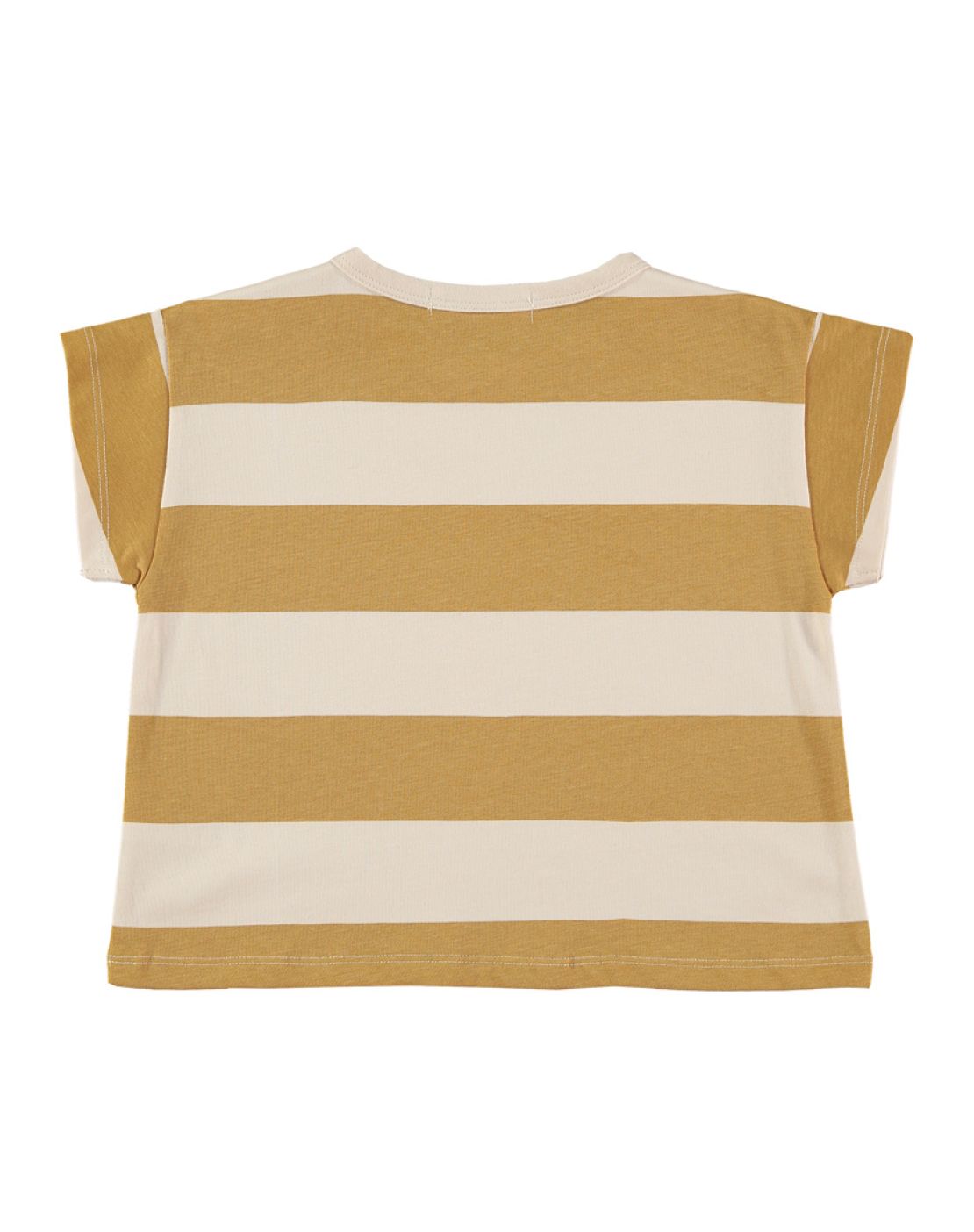 Camiseta - STRIPES MUSTARD YELLOW