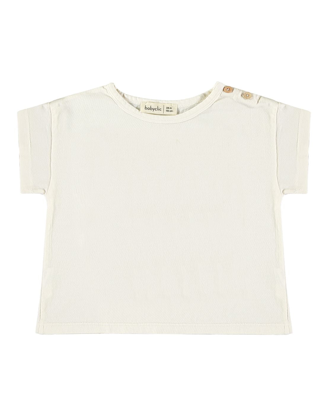 Camiseta - Plain Ecru