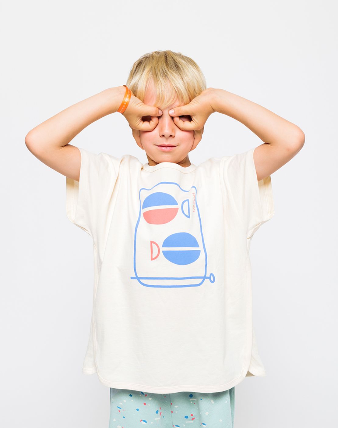 Camiseta - Poisson Ecru