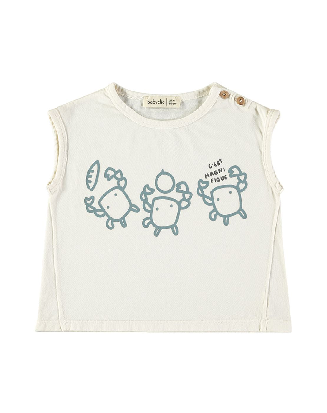 Camiseta - Cranc Ecru