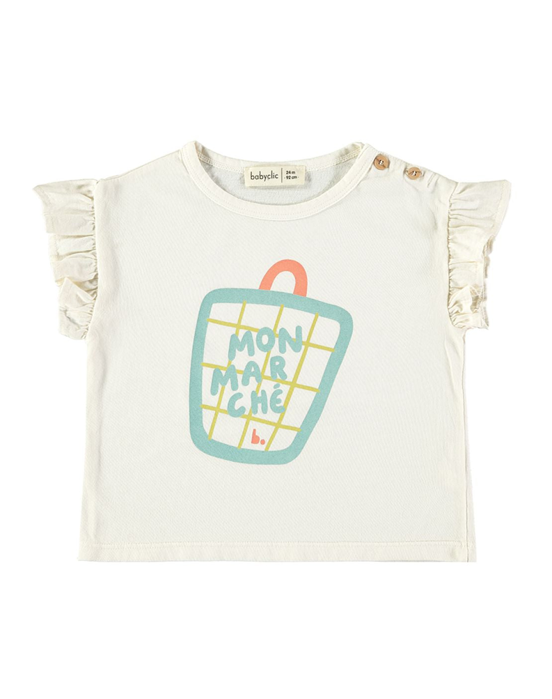 Camiseta - Shopping Bag Ecru