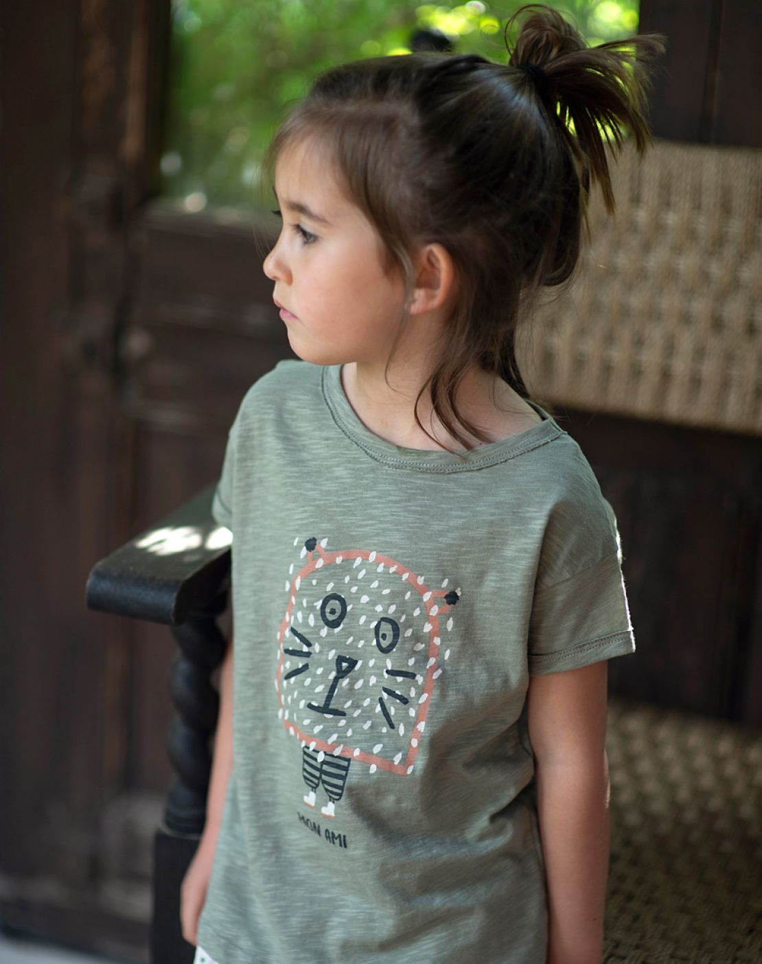 T-shirt - MON AMI GREEN