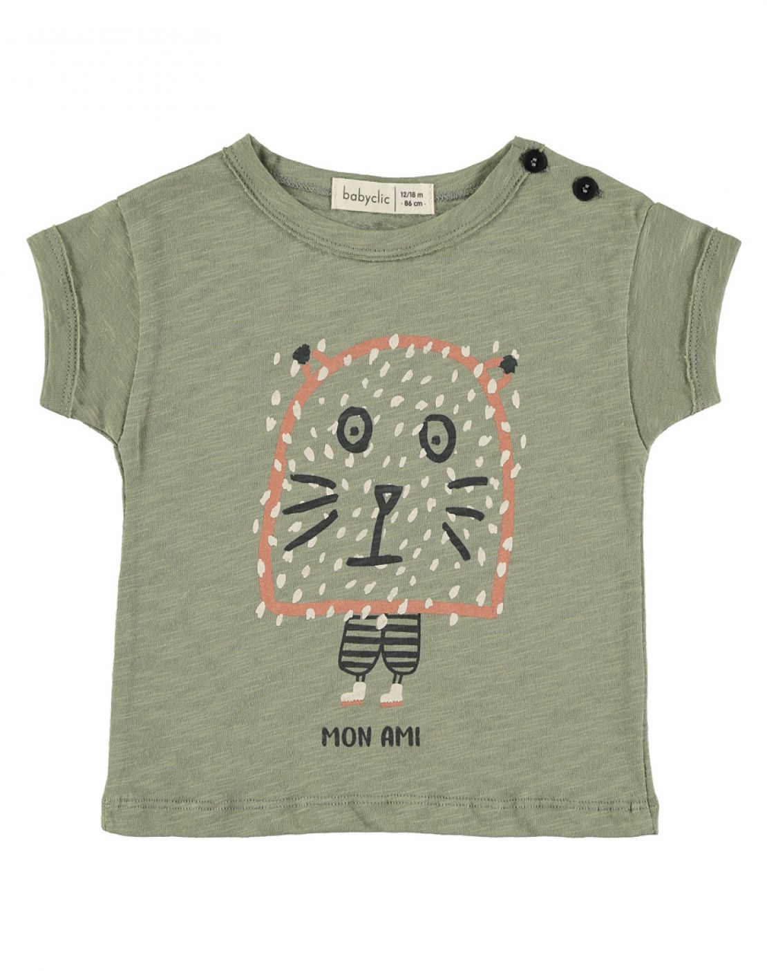 T-shirt - MON AMI GREEN