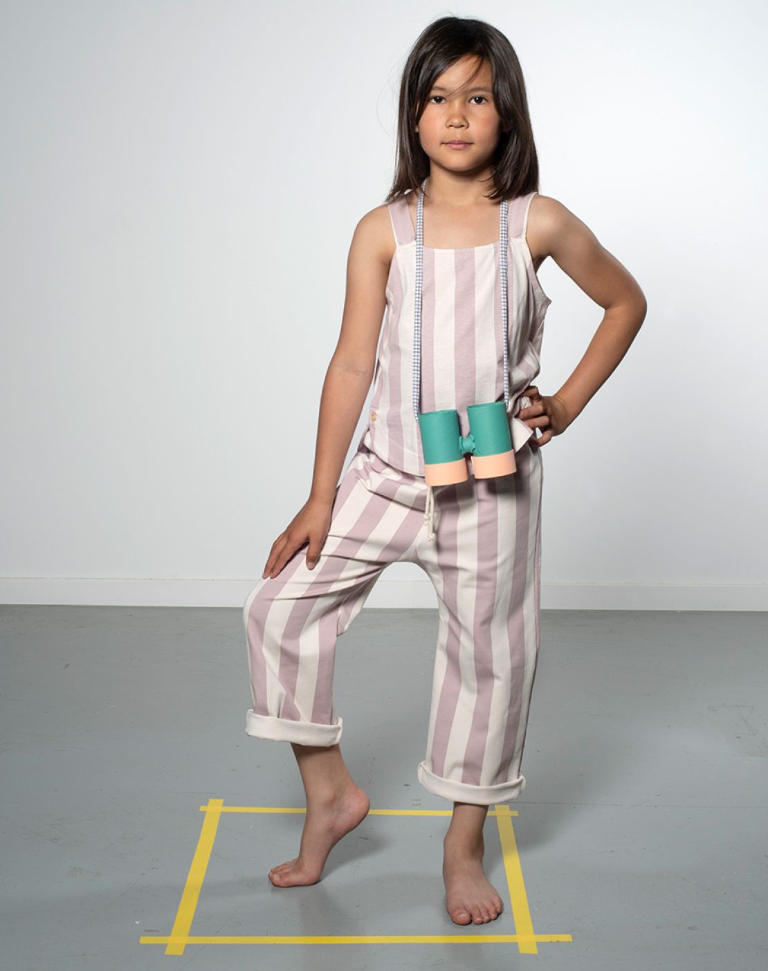 Top - STRIPES PINK