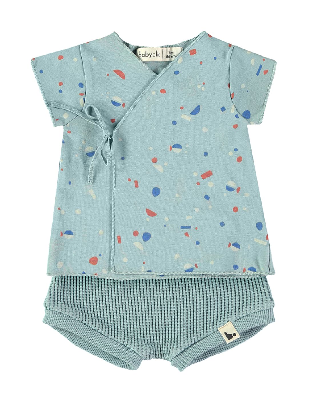 Top + culotte - Sardines Aqua
