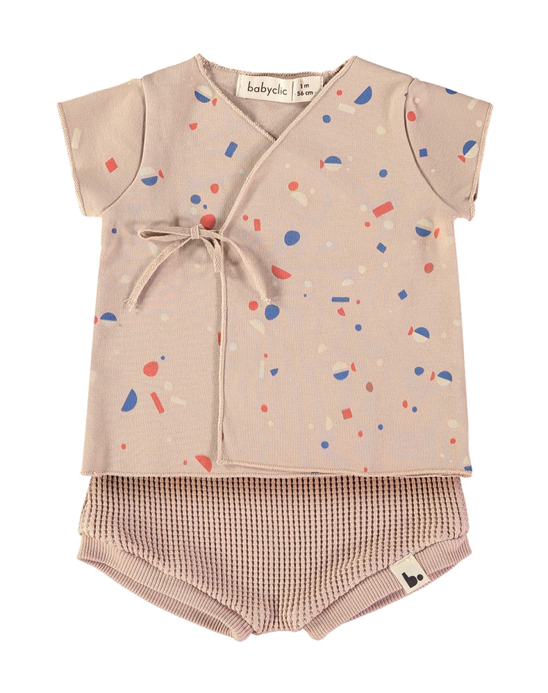 Top + culotte - Sardines Pink