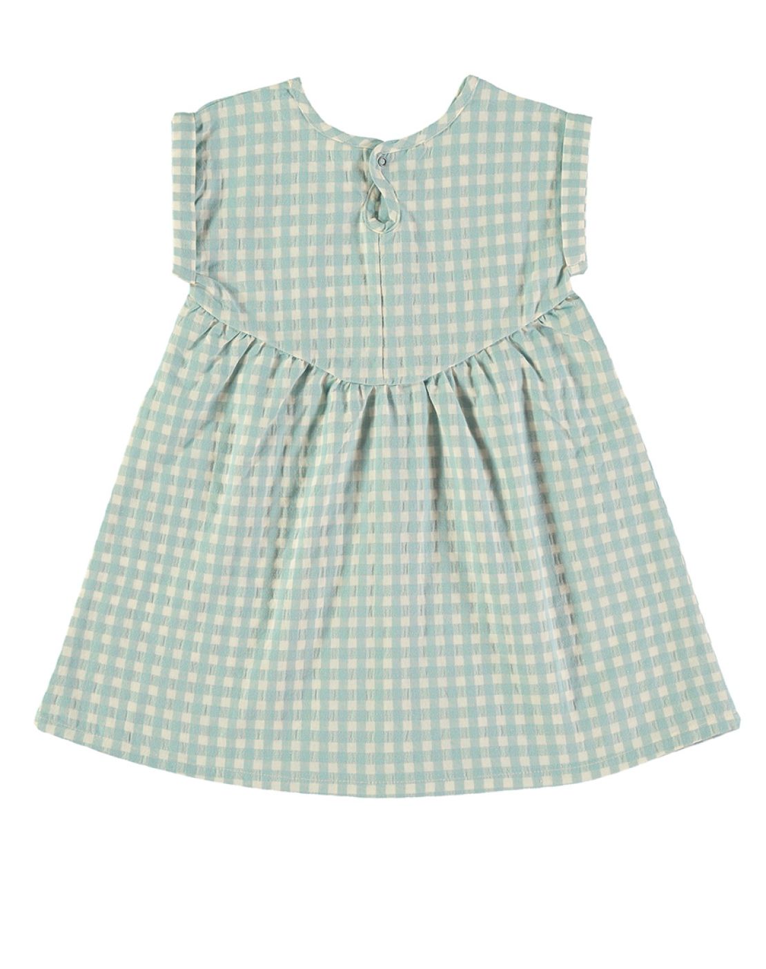 Vestido - MATILDA CHECKS AQUA