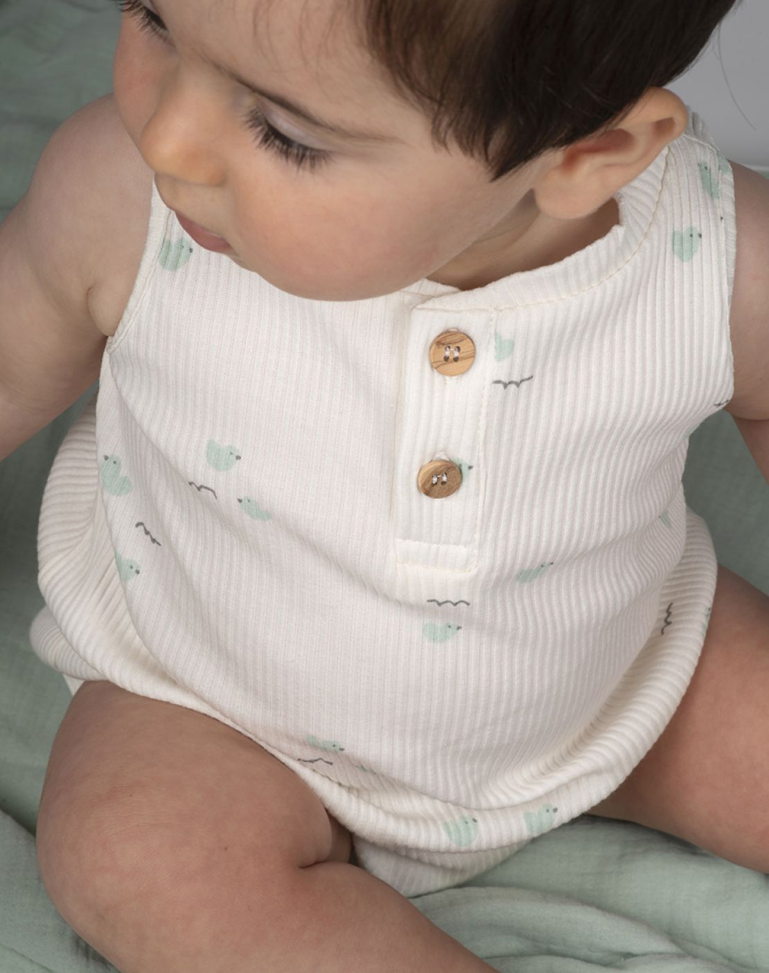 Pelele - LOVELY DUCKS GREEN