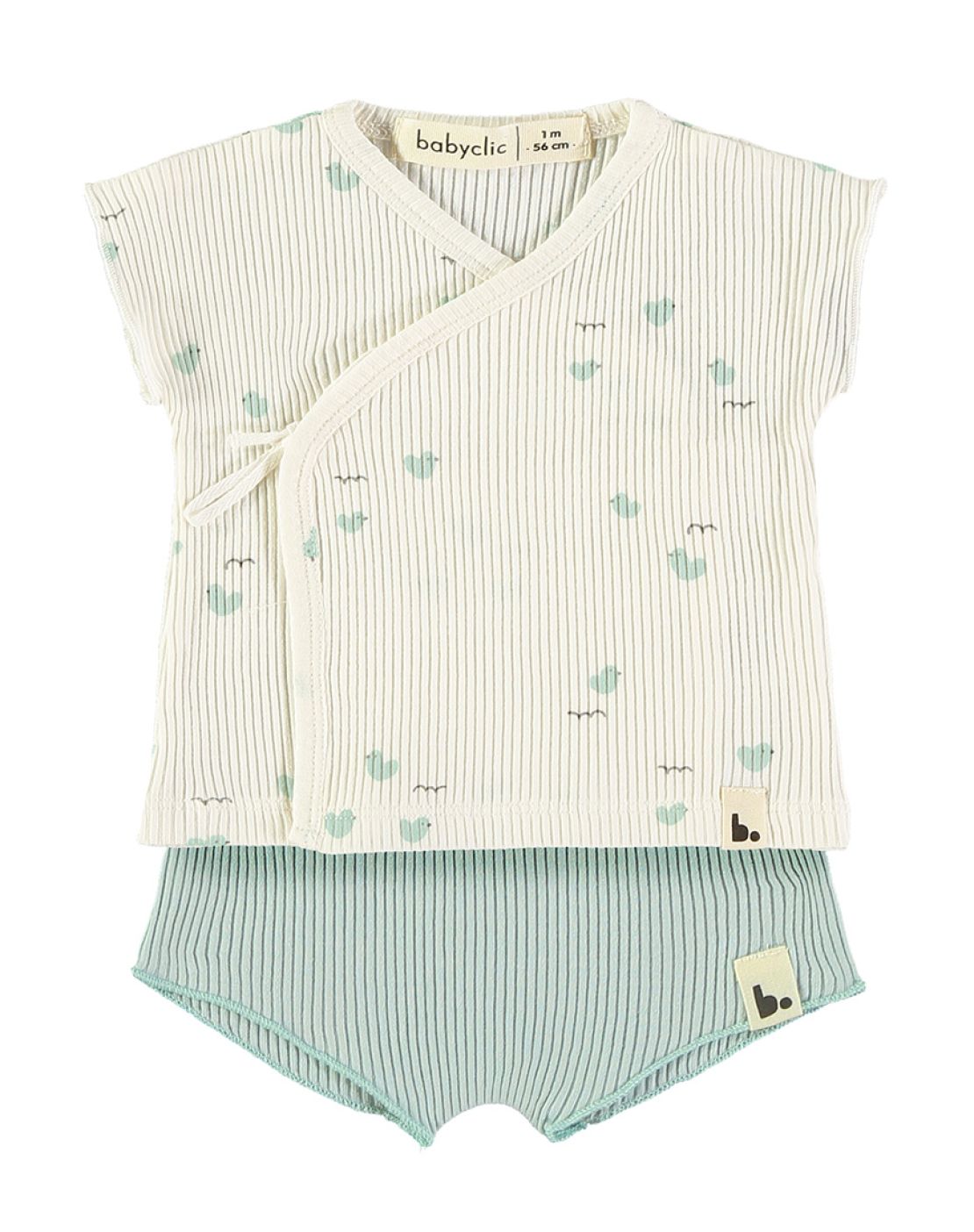 Top + culotte - LOVELY DUCKS GREEN