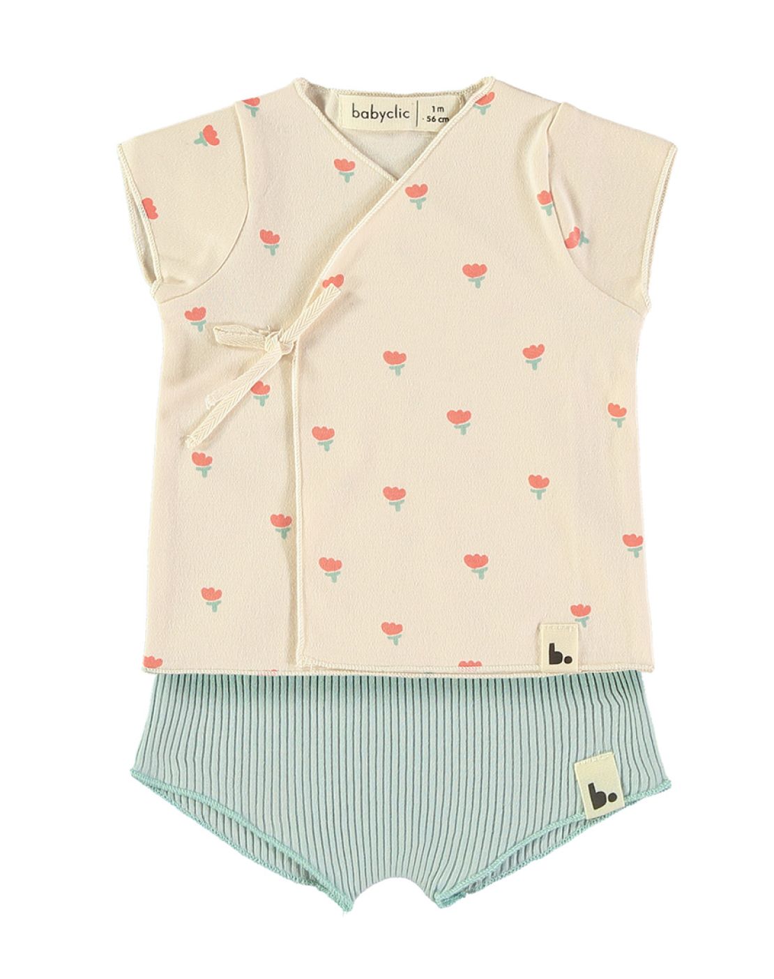 Top + culotte - POPPIES ECRU
