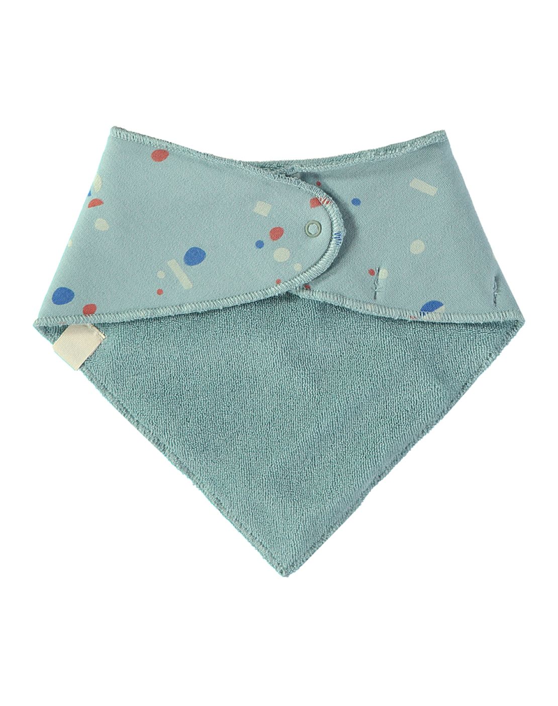 Bandana bib (Pack od 2 units)<br>Sardines Aqua