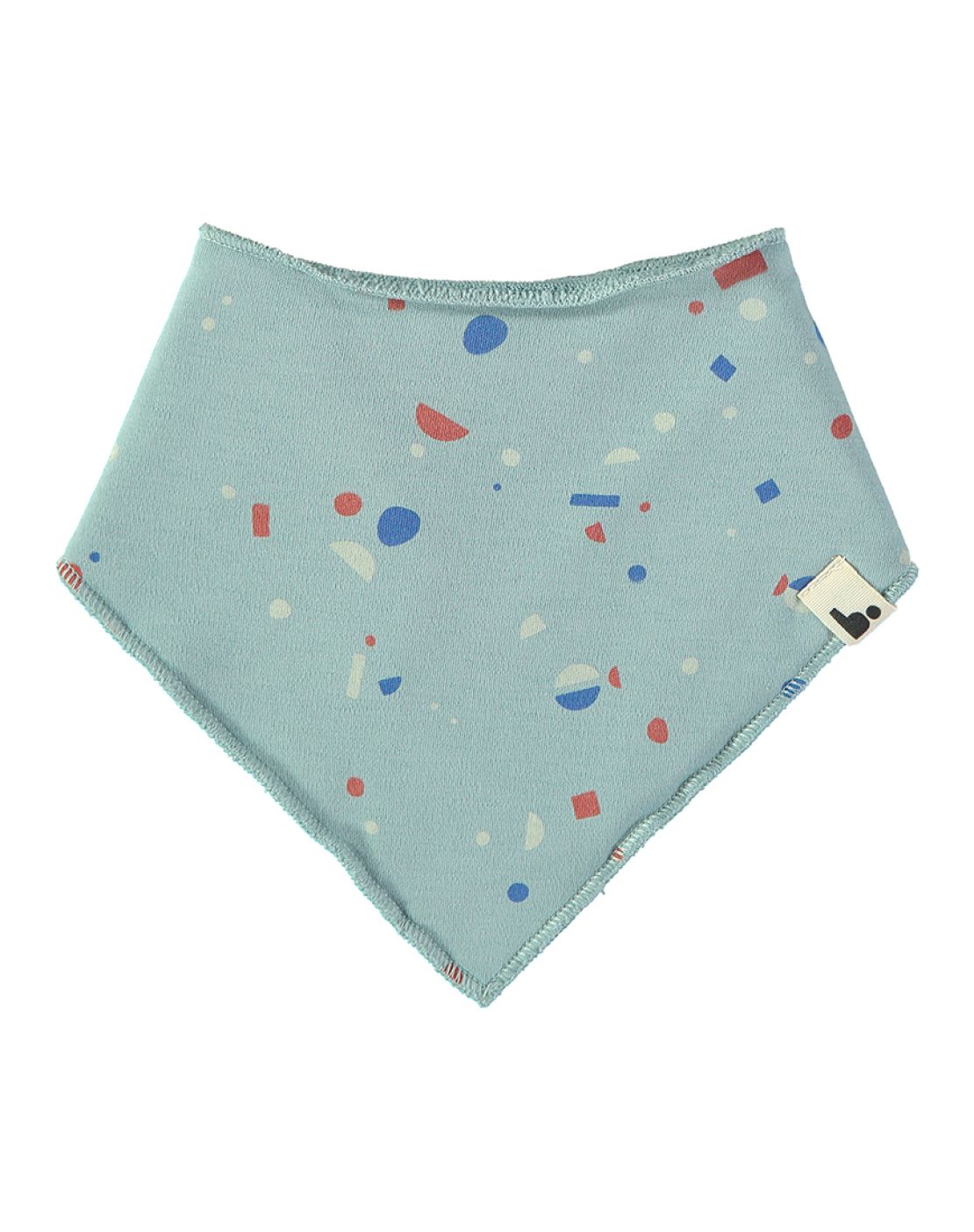 Bandana bib (Pack od 2 units)<br>Sardines Aqua