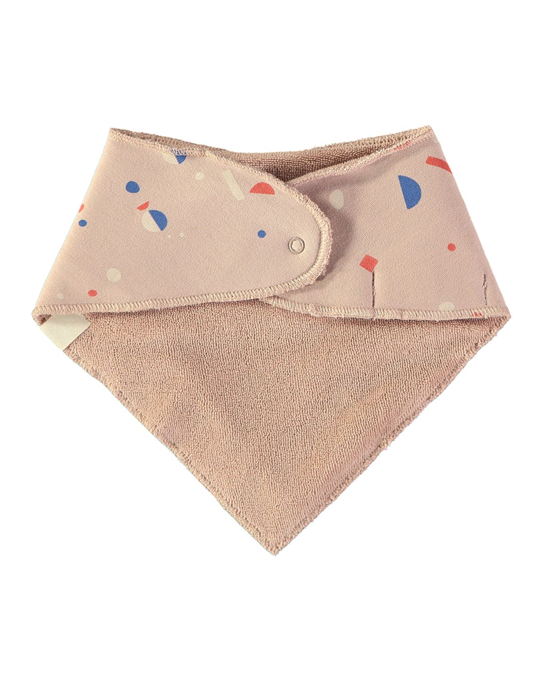 Bandana bib (Pack od 2 units)<br>Sardines Pink