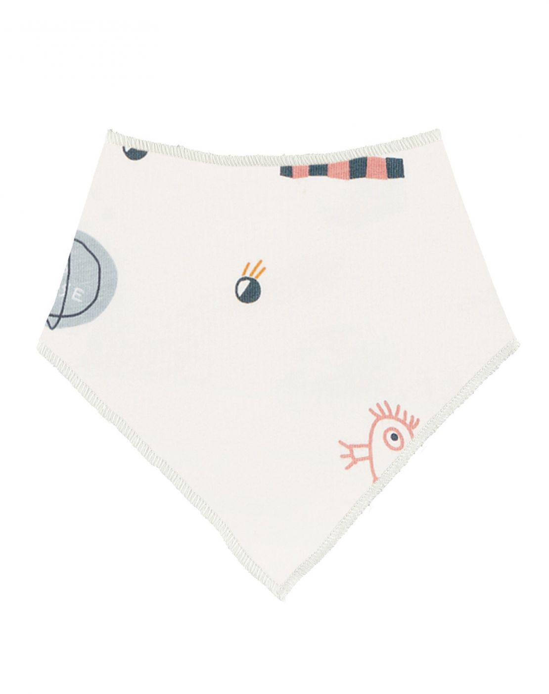 Bandana bib (Pack of 2 units)<br>UFO