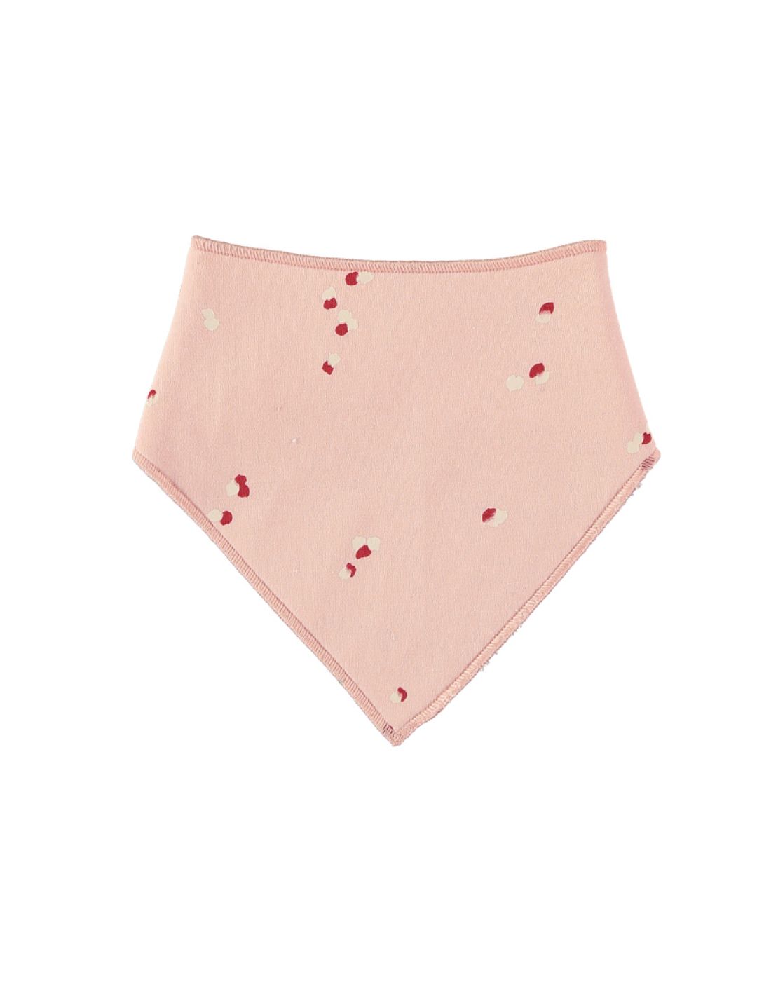 Bandana bib (Pack of 2 units)<br>PETALS PINK