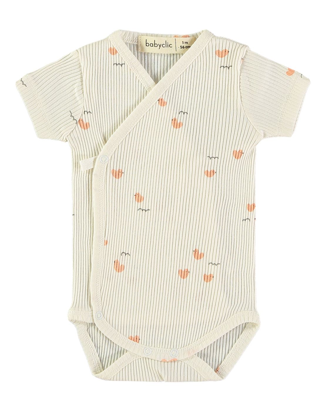Body manga corta<br>LOVELY DUCKS APRICOT