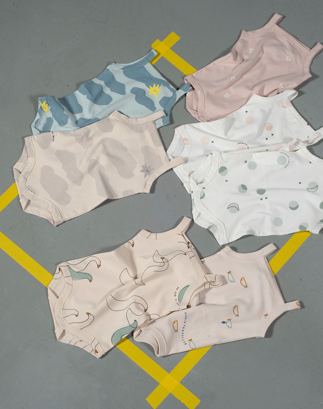 Body manga corta<br>ORENETA GREY