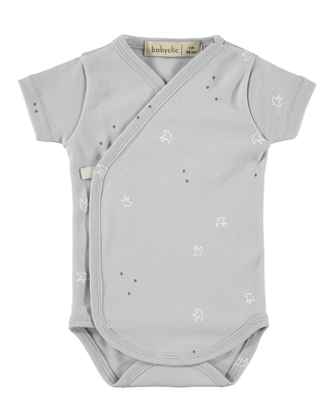 Body manga corta<br>ORENETA GREY