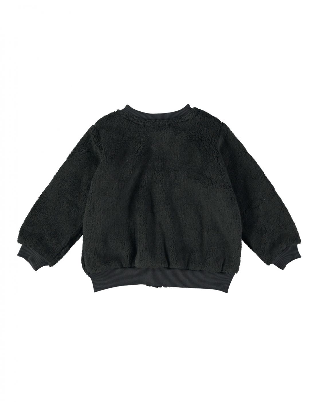 Bomber jacket<br>TEDDY BLACK