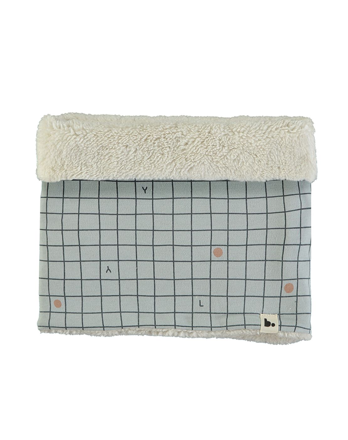 Neck warmers<br>CHECKS BLUE