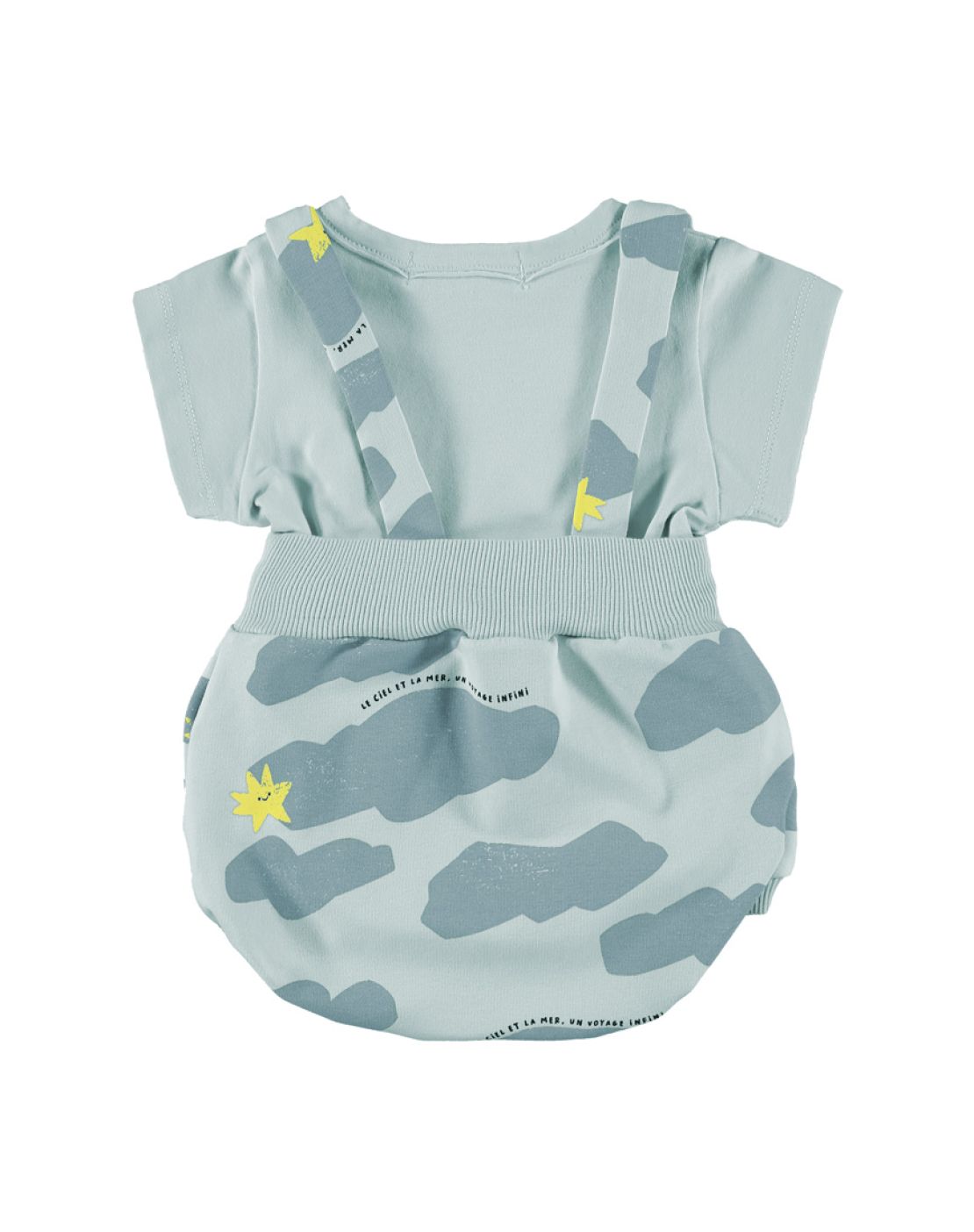 T-shirt + bloomer<br>CIEL AGUA