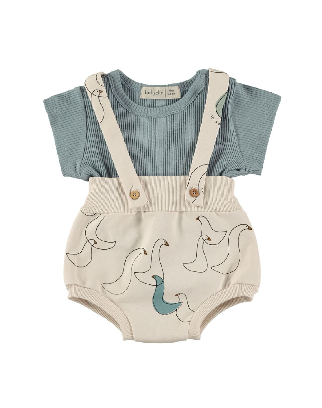 T-shirt + bloomer<br>GOOSE