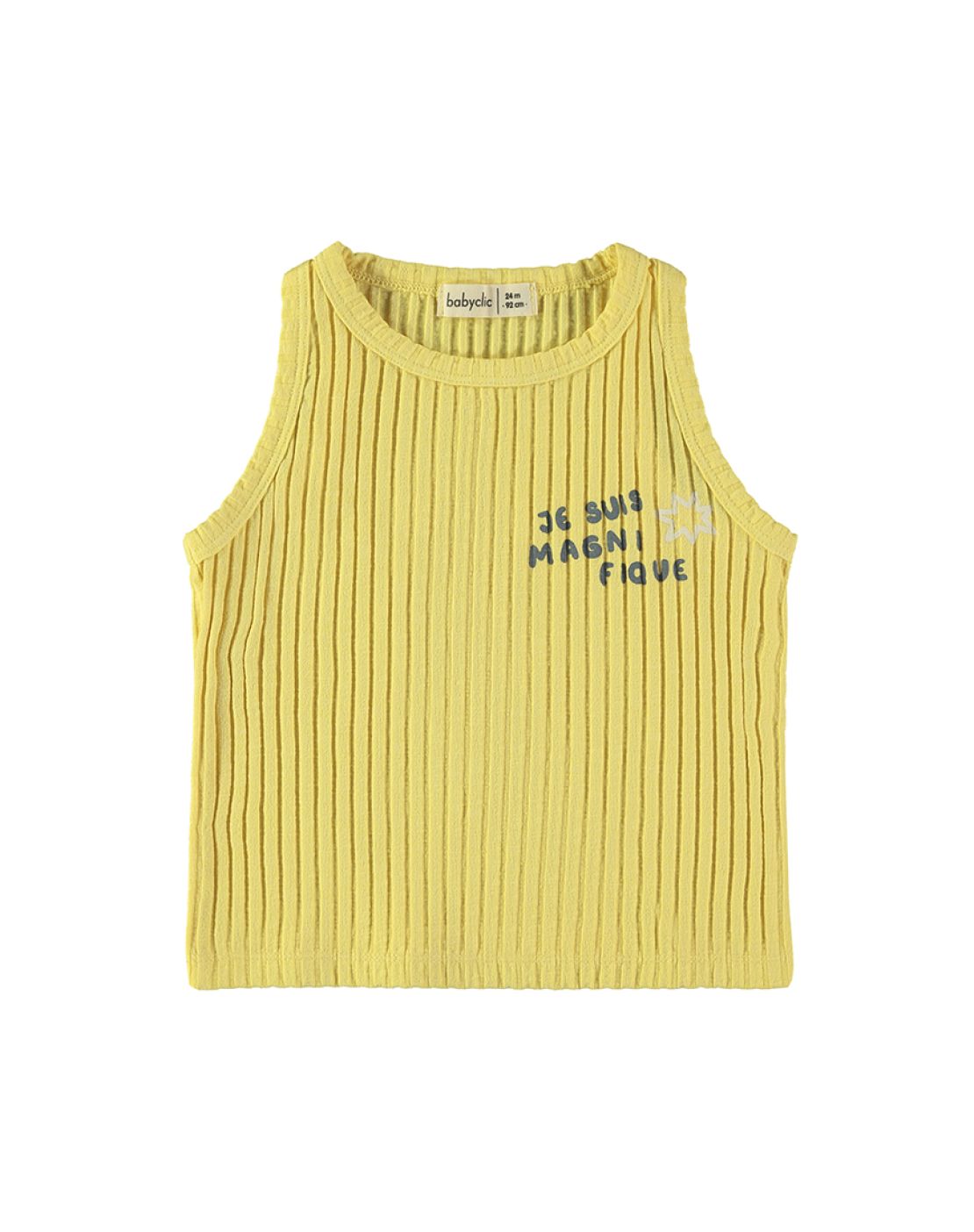 Camiseta tirantes<br>Magnifique Lemon