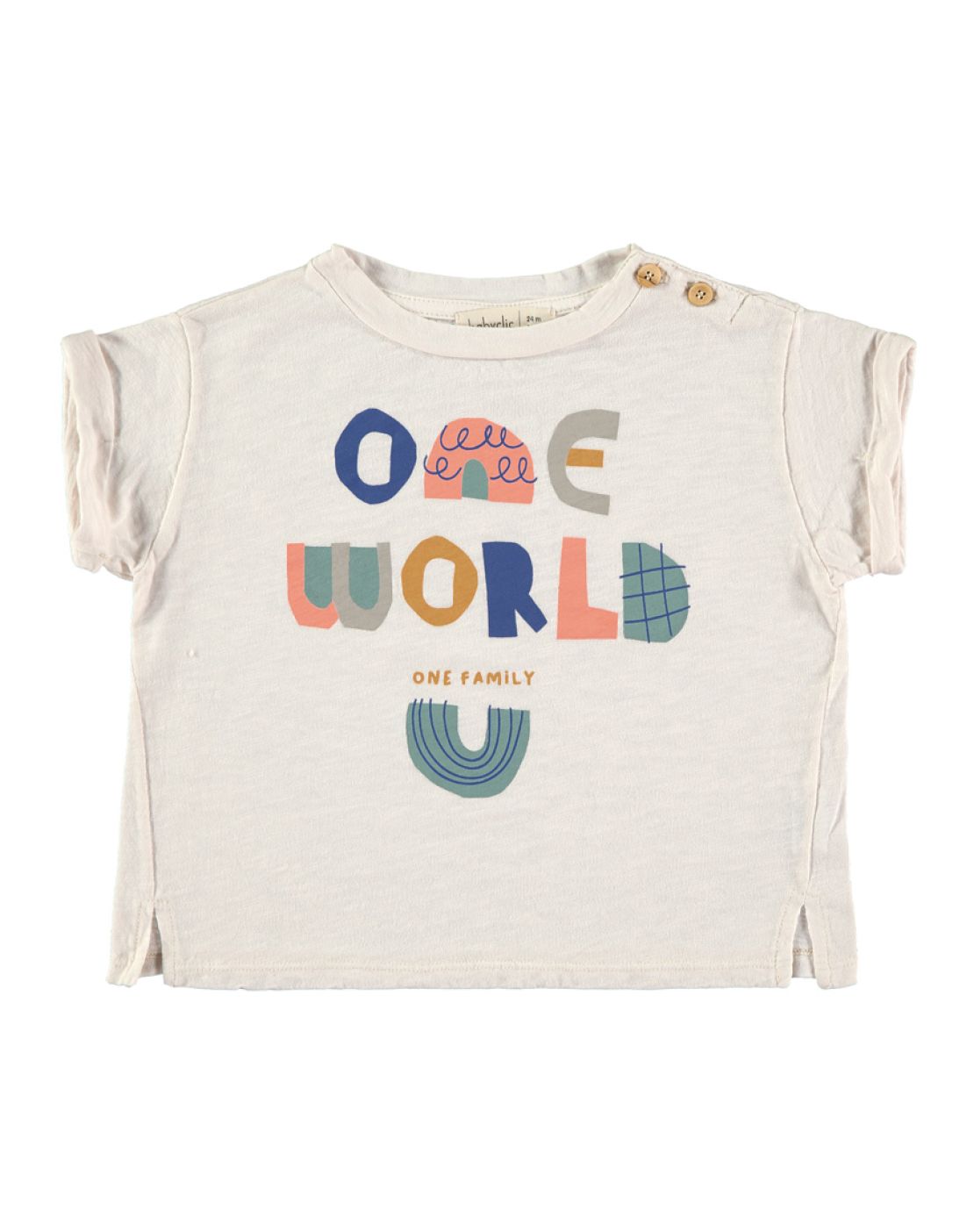 Camiseta<br>ONE WORLD WHITE