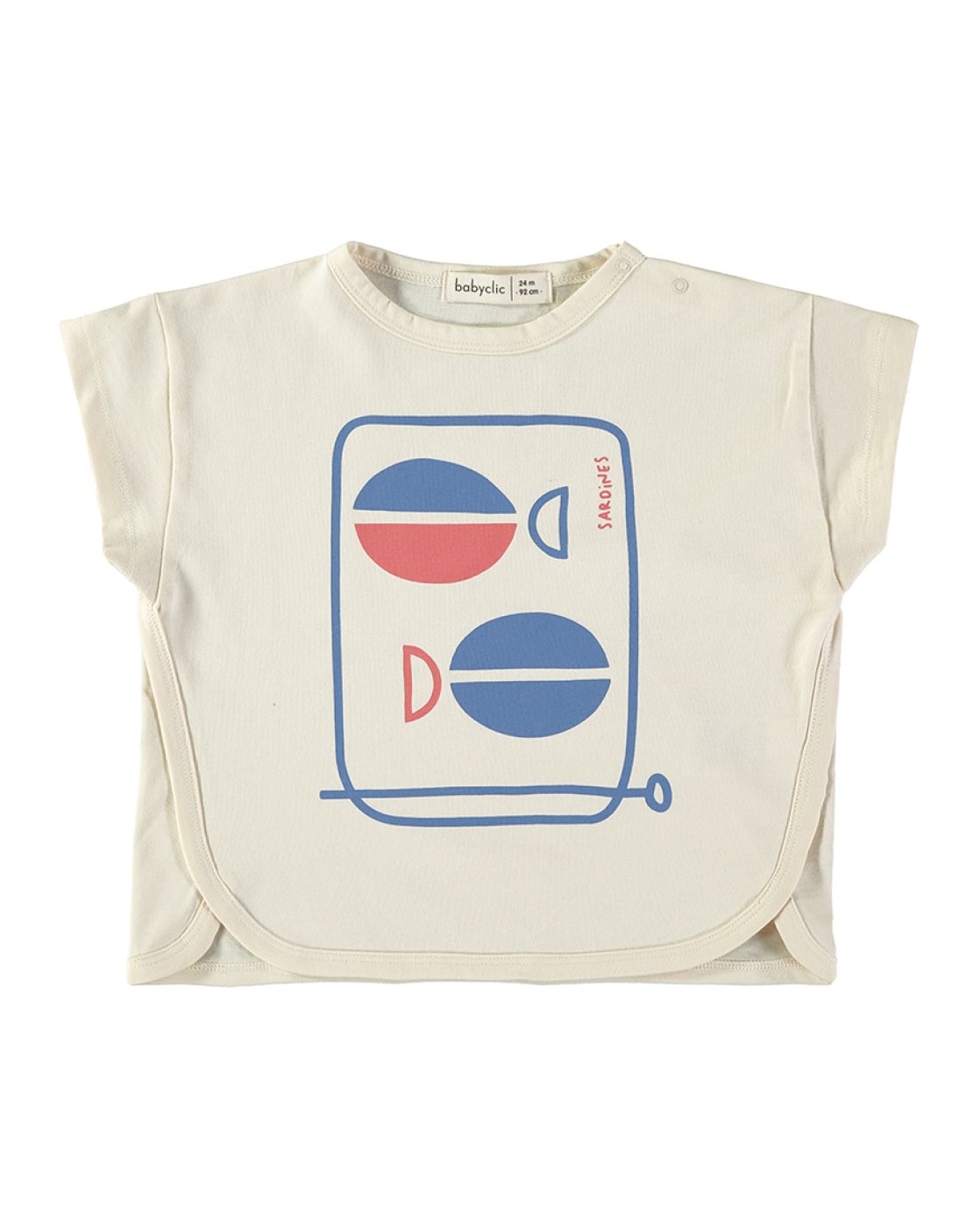 Camiseta<br>Poisson Ecru