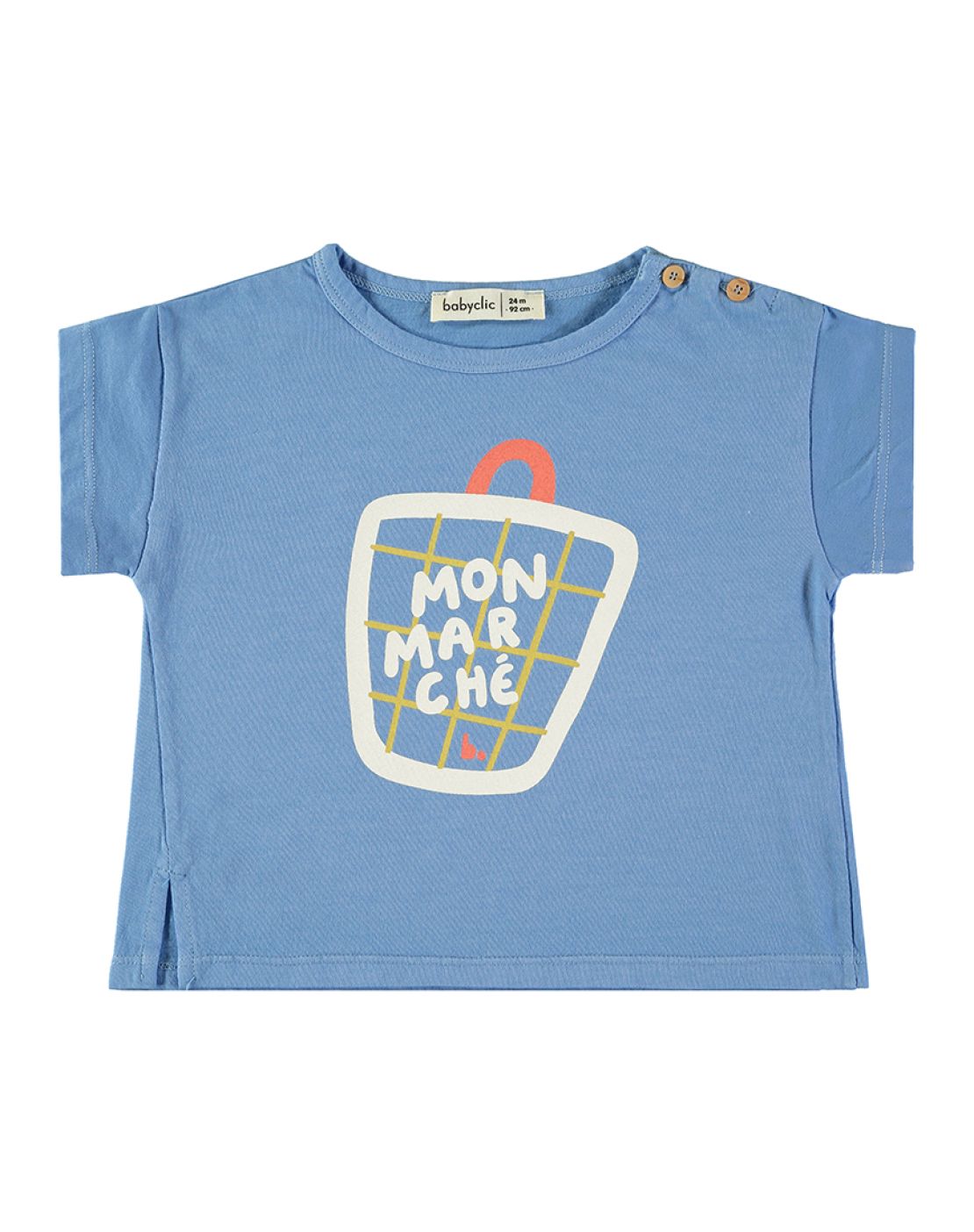 Camiseta<br>Shopping Bag Blue