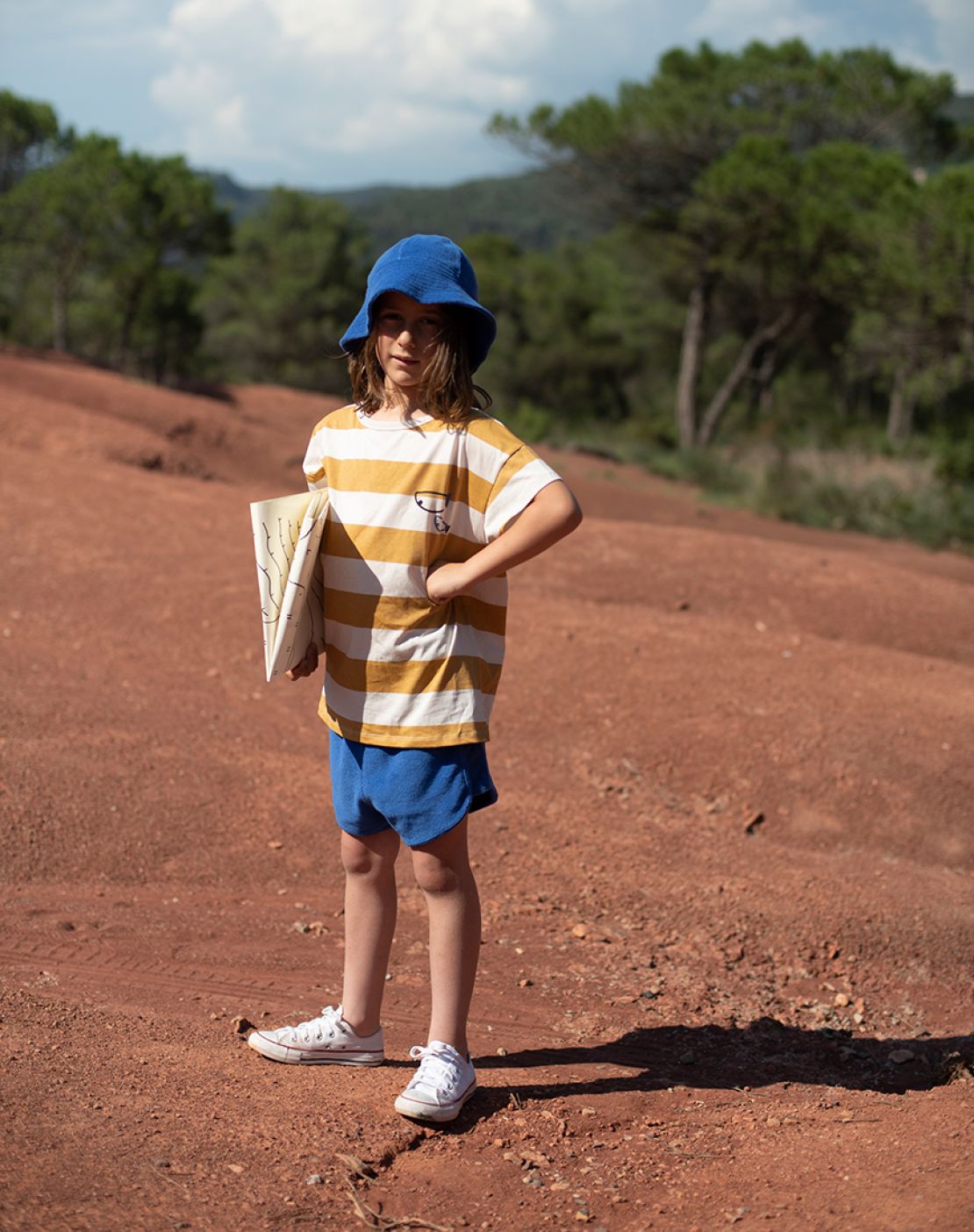 Camiseta<br>STRIPES MUSTARD YELLOW