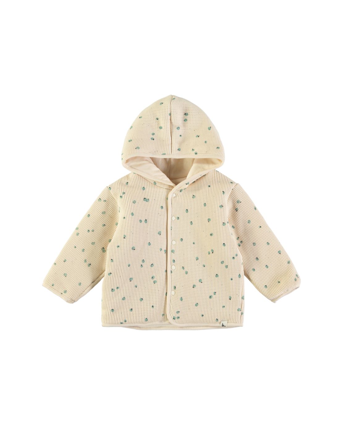 Quilted Jacket<br>LITTLE FRUITS GREEN
