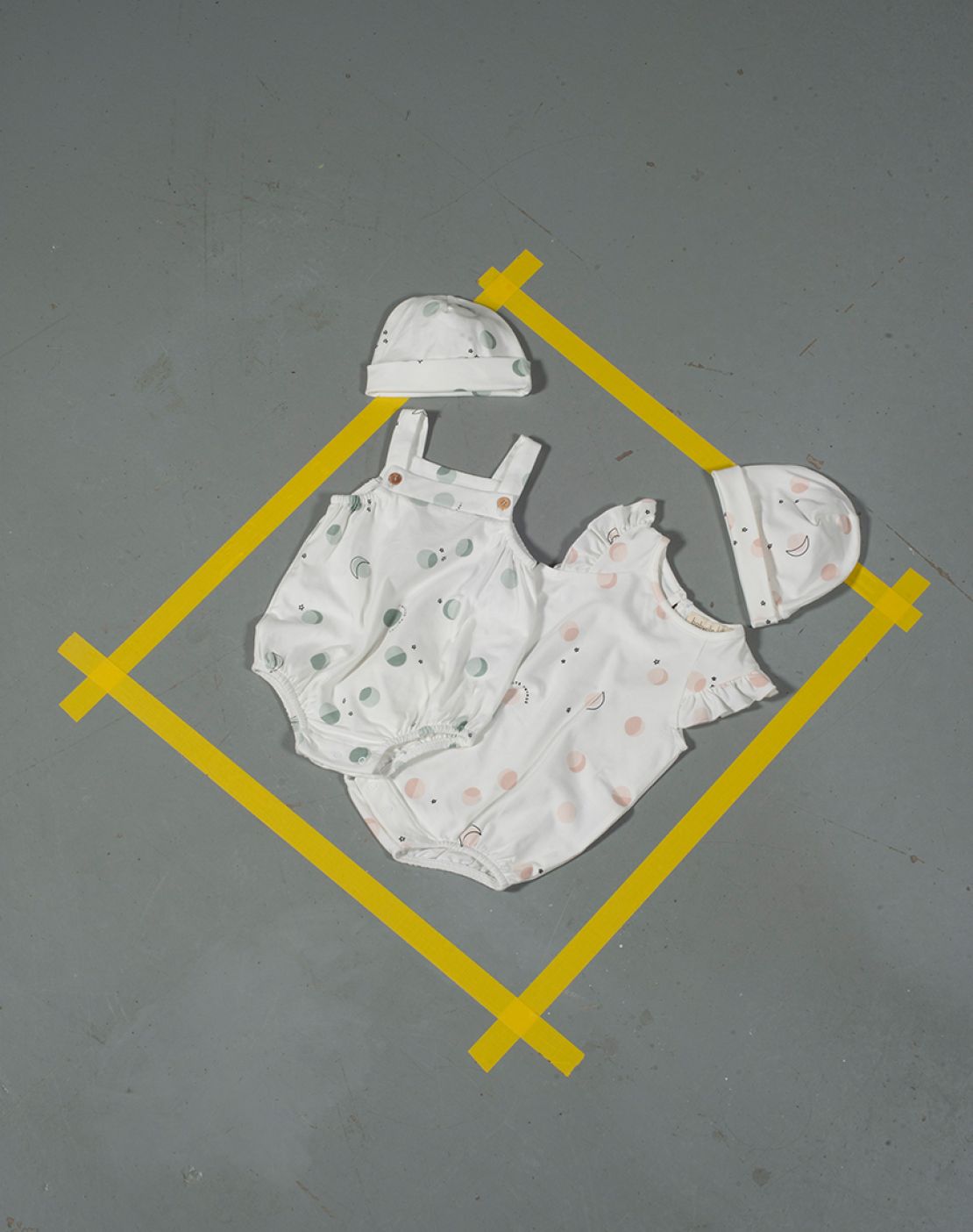 Baby hat<br>LUNA GREEN